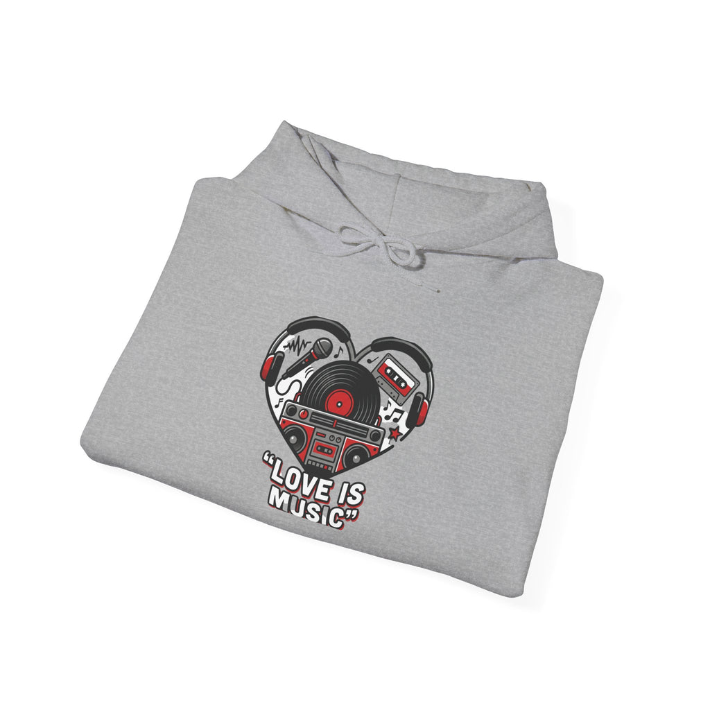 Music Lovers Ambitious Vibes Hoodie | Motivational Music Sweatshirt