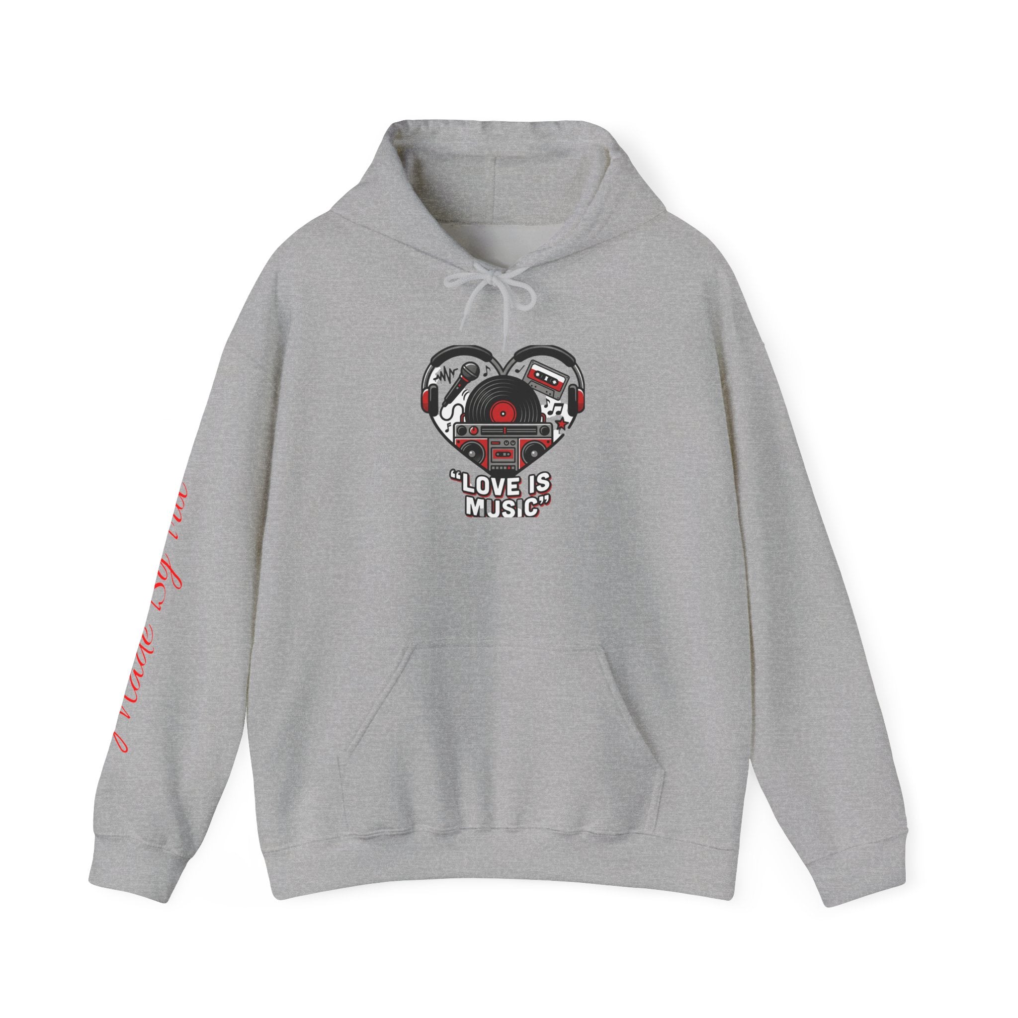 Music Lovers Ambitious Vibes Hoodie | Motivational Music Sweatshirt