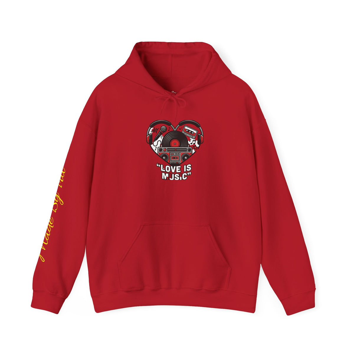 Music Lovers Ambitious Vibes Hoodie | Motivational Music Sweatshirt