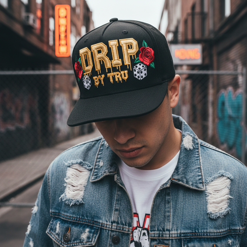 Drip by Tru Snapback Design 2